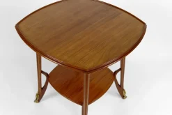 Pamono Pedestal Table attributed to Louis Majorelle, France, 1900s
