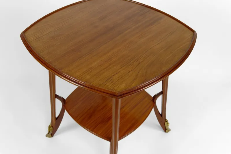 Pamono Pedestal Table attributed to Louis Majorelle, France, 1900s