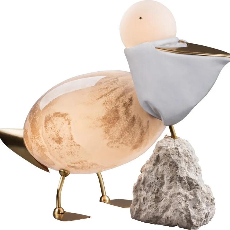 Hot Pamono Pelican Floor Lamp by Ludovic Clément D'Armont