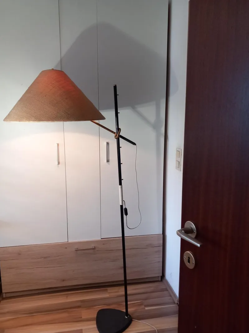 Pamono Pelikan Floor Lamp by J. T. Kalmar for Kalmar, 1960s> Floor Lamps