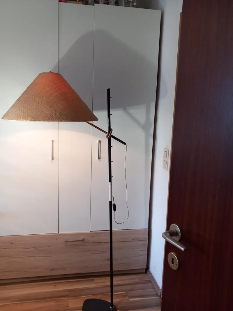 Pamono Pelikan Floor Lamp by J. T. Kalmar for Kalmar, 1960s> Floor Lamps