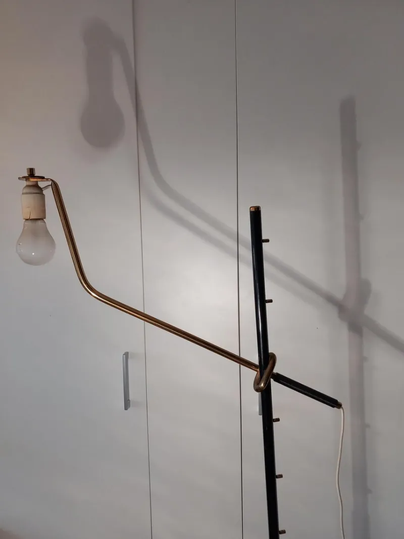 Pamono Pelikan Floor Lamp by J. T. Kalmar for Kalmar, 1960s> Floor Lamps