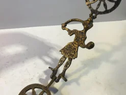 Pamono Pendant Cross Candleholder in Bronze, Greece, 1920s><noscript><img width=