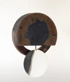 Pamono Pendulum Black Clock by Turbina> Clocks