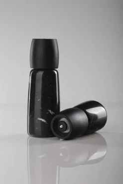Clearance Pamono Penja Salt & Pepper Mills by Dario Martinelli for StoneLab Design, Set of 2