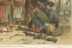 Pamono People from Laos, Siam and Southern China, 1873, Lithograph on Paper><noscript><img width=
