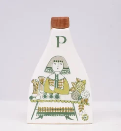 Pamono Pepper & Salt Shaker by Figgjo Flint, 1960s, Set of 2><noscript><img width=