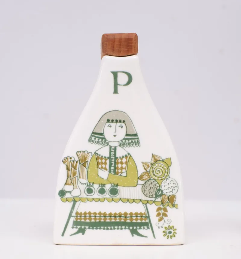 Pamono Pepper & Salt Shaker by Figgjo Flint, 1960s, Set of 2> Salt & Pepper Shakers