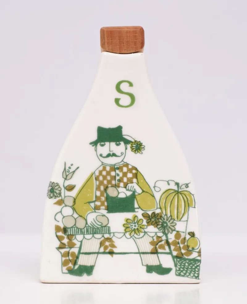 Pamono Pepper & Salt Shaker by Figgjo Flint, 1960s, Set of 2> Salt & Pepper Shakers