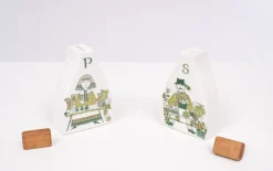 Pamono Pepper & Salt Shaker by Figgjo Flint, 1960s, Set of 2><noscript><img width=