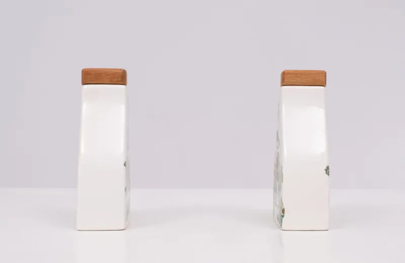 Pamono Pepper & Salt Shaker by Figgjo Flint, 1960s, Set of 2> Salt & Pepper Shakers