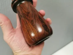 Pamono Pepper Mill in Stick-Glued Rosewood from Digsmed Design, Denmark, 1960s><noscript><img width=