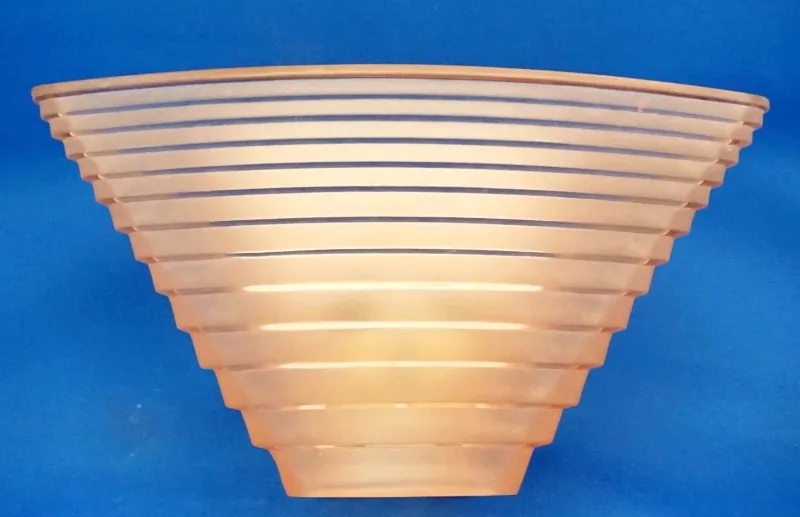 Hot Pamono Pergamo Wall Lamp in Pink Satin Glass by Angelo Mangiarotti for Artemide, Italy, 1950s