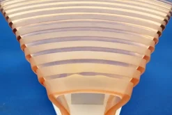Hot Pamono Pergamo Wall Lamp in Pink Satin Glass by Angelo Mangiarotti for Artemide, Italy, 1950s