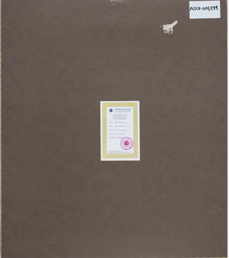 Pamono Pericles Fazzini, Resurrection, Mixed Media, 1970s