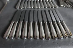 Pamono Perles Cutlery from Christofle, Set of 61