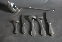 Pamono Perles Cutlery from Christofle, Set of 61