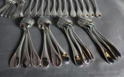 Pamono Perles Cutlery from Christofle, Set of 61