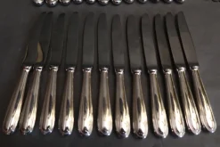 Pamono Perles Cutlery from Christofle, Set of 61