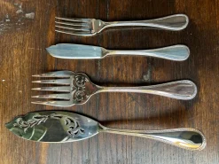 Sale Pamono Perles Fish Cutlery Service for 6 from Christofle, Set of 14