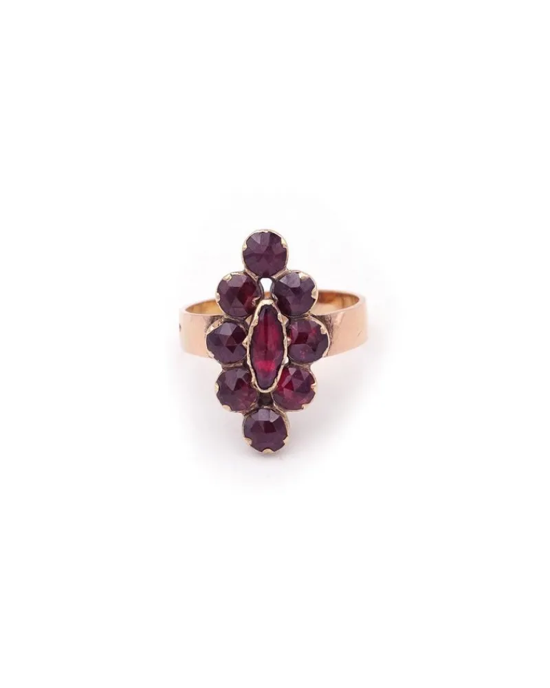 Pamono Perpignan Garnet Marquise Ring> Rings