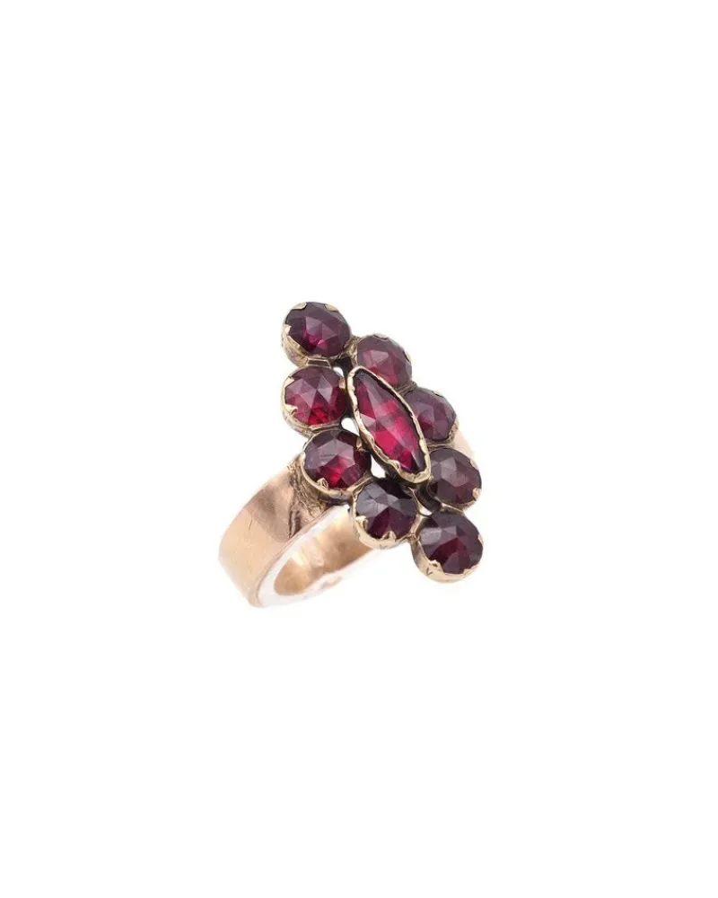 Pamono Perpignan Garnet Marquise Ring> Rings
