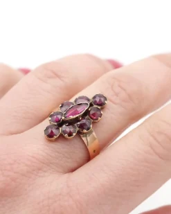 Pamono Perpignan Garnet Marquise Ring><noscript><img width=