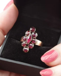 Pamono Perpignan Garnet Marquise Ring><noscript><img width=