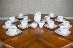 Pamono 12-Person Coffee Set from Ćmielów, Set of 39> Tabletop|Coffee & Tea Service