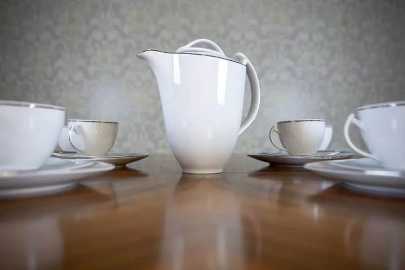 Pamono 12-Person Coffee Set from Ćmielów, Set of 39> Tabletop|Coffee & Tea Service