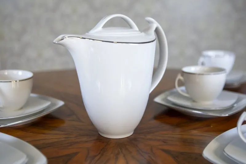 Pamono 12-Person Coffee Set from Ćmielów, Set of 39> Tabletop|Coffee & Tea Service
