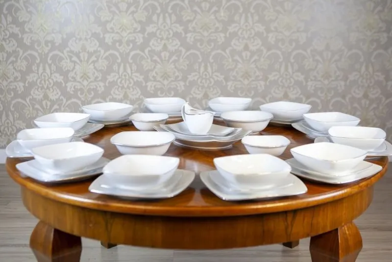 Hot Pamono 12-Person Dinner Service by Porcelana Ćmielów, Set of 44