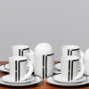 Clearance Pamono 8-Person Porcelain Tea or Coffee Service by Mario Bellini for Rosenthal, 1986, Set of 18