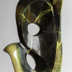 Pamono Peter Chidzonga, Large Shona Art Abstract Sculpture, Leopard Stone><noscript><img width=