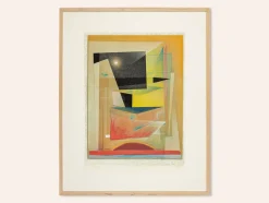 Best Pamono Peter Foeller, Light Source, Color Serigraph, Framed