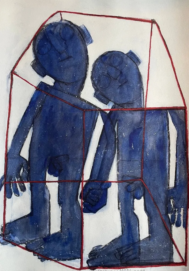 Online Pamono Petrus De Man, Untitled, 2008, Silk-Screen