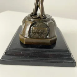 Sale Pamono Philips, Art Deco Sculpture of a Nude Woman, 20th Century, Bronze