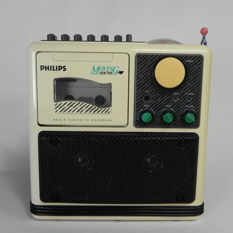 Pamono Philips Cube Radio, 1980s> Electronics