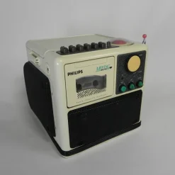 Pamono Philips Cube Radio, 1980s><noscript><img width=
