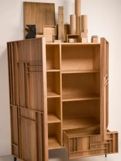 Outlet Pamono Phoenix Walnut Cabinet by Lola Glamour
