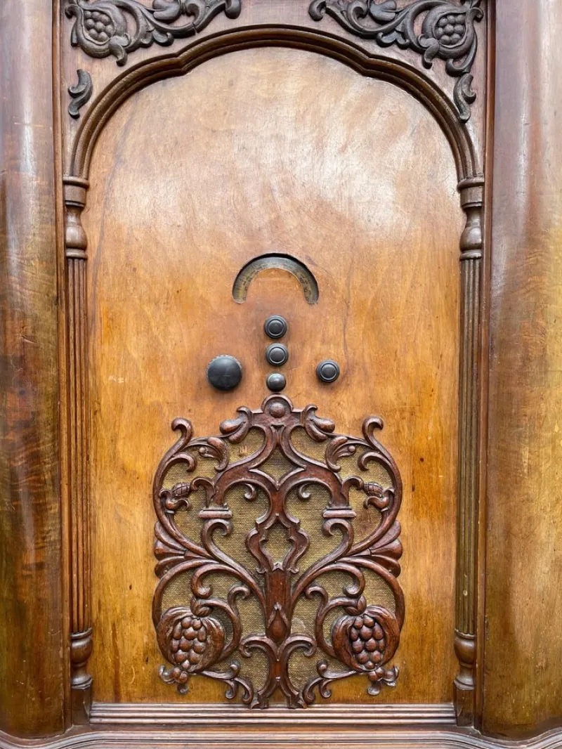 Pamono Phonograph / Radio Cabinet and Record Players> Cabinets & Wardrobes