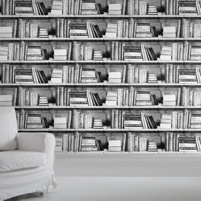 Discount Pamono Photocopy Bookshelf Wallpaper