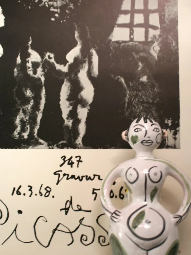 Pamono Picasso at Gaspar Gallery in Barcelona Poster, 1968> Posters|Wall Decor