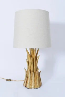 Online Pamono Pico Mustard Ceramic Lamp by Barracuda Interiors