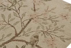 Sale Pamono Pictorial Rug in Green and Taupe from R&K Principal Jahanshah Nazmiyal