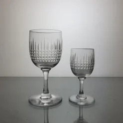 Pamono 30-Piece Baccarat Crystal Glass Service Nancy Model, 1920s, Set of 30><noscript><img width=