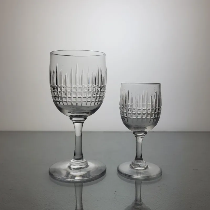 Pamono 30-Piece Baccarat Crystal Glass Service Nancy Model, 1920s, Set of 30> Glassware