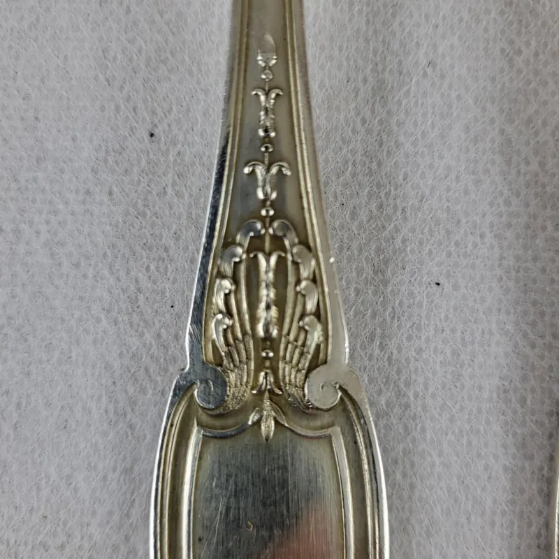 Sale Pamono 61-Piece Cutlery Set in Silver-Plated Metal from Maison Ercuis, Set of 61