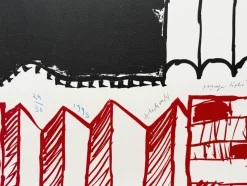Pamono Pierre Alechinsky, Paysage déplié, 1995, Lithograph><noscript><img width=
