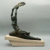 Pamono Pierre Le Faguays, Palm Dancer, Original Bronze Sculpture, 1920s-1940s> Art Deco